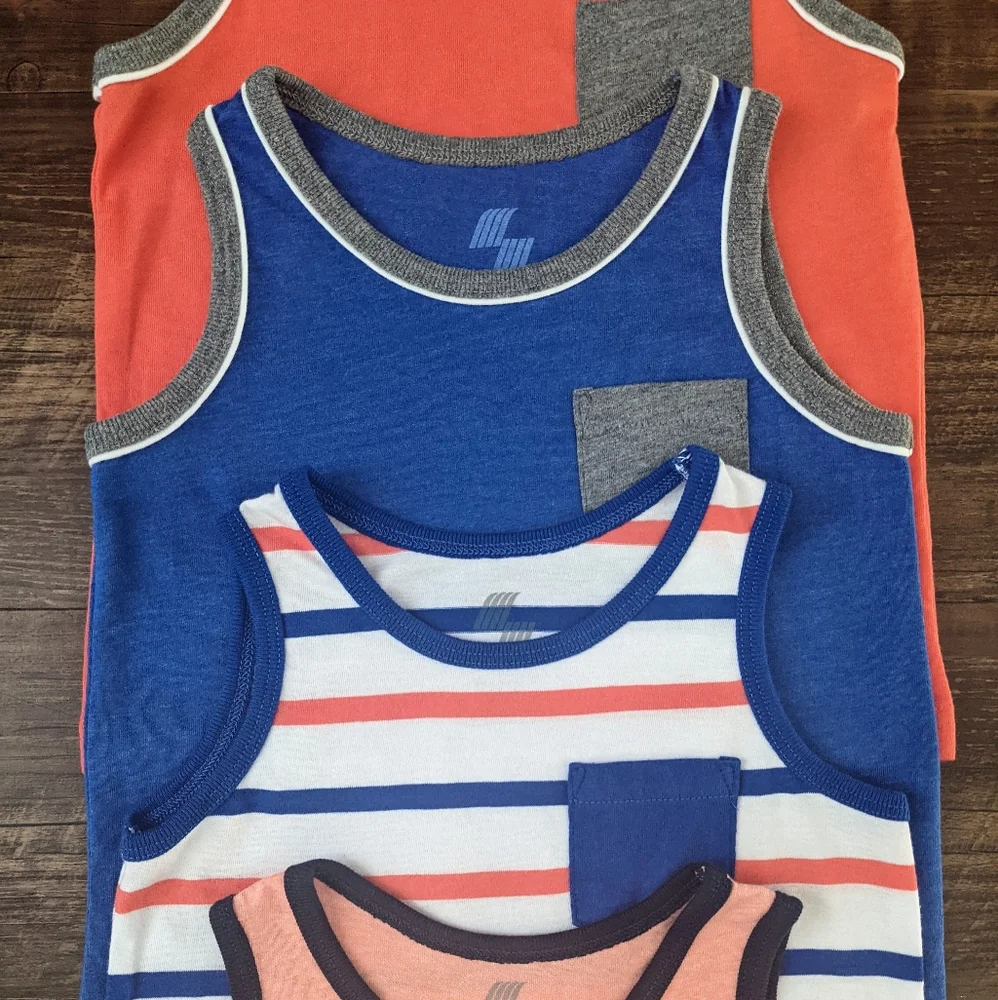 NWT Children's Place Set of 4 Tank Tops
